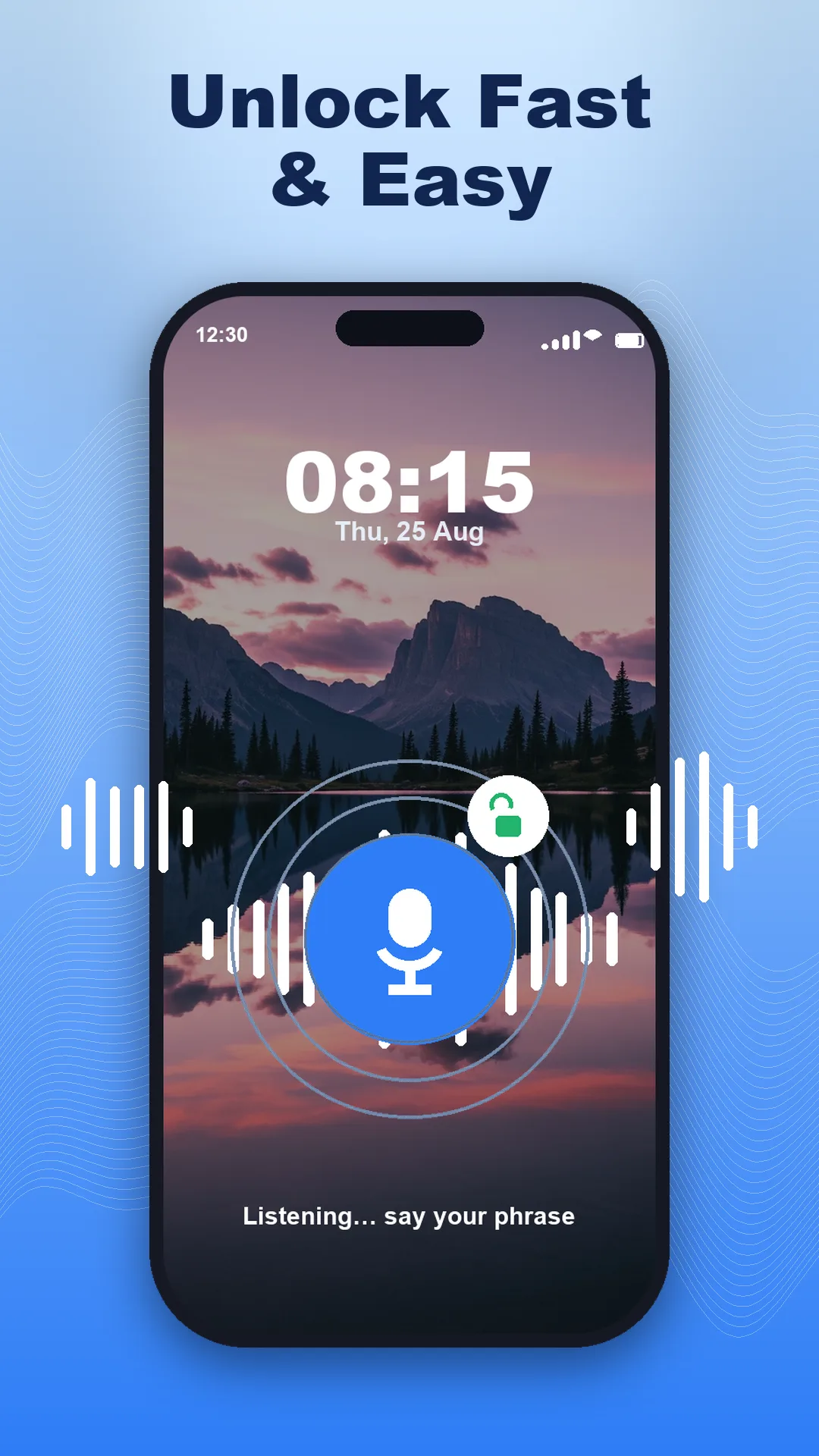 VoxLock screen 2